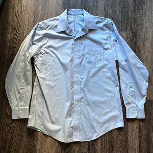 Brooks Brothers Regent Shirt Blue 16.5-35